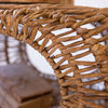 Woven Oval Coffee Table