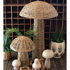 Seagrass Mushroom Statue Set of 2
