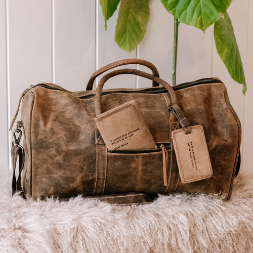 Sugarboo & Co Leather Duffle Bag