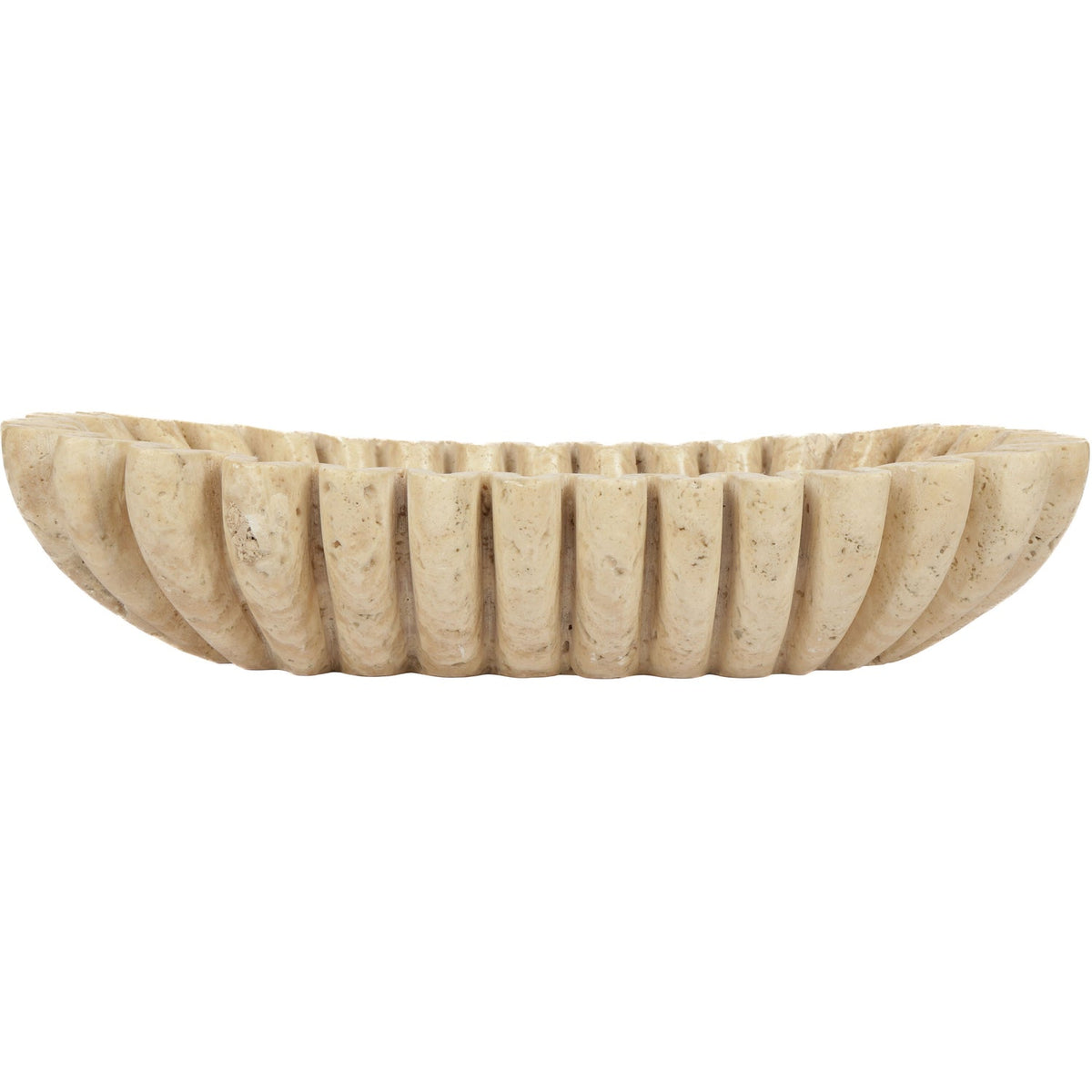 Valenza Travertine Decorative Bowl