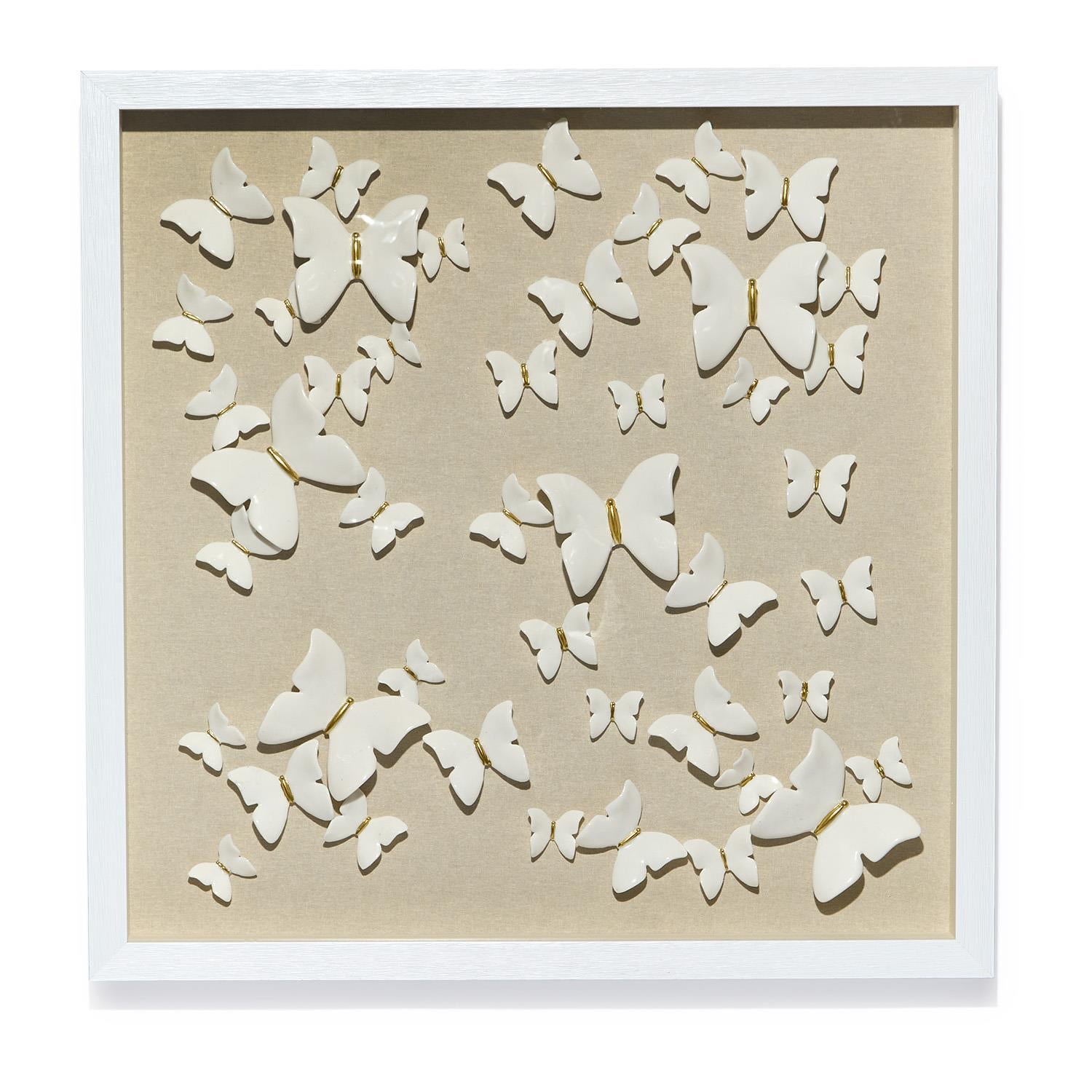 Butterflies Shadow Box Wall Art