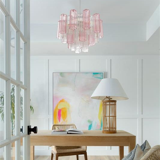 Crystorama Addis 6 Light Polished Chrome Chandelier