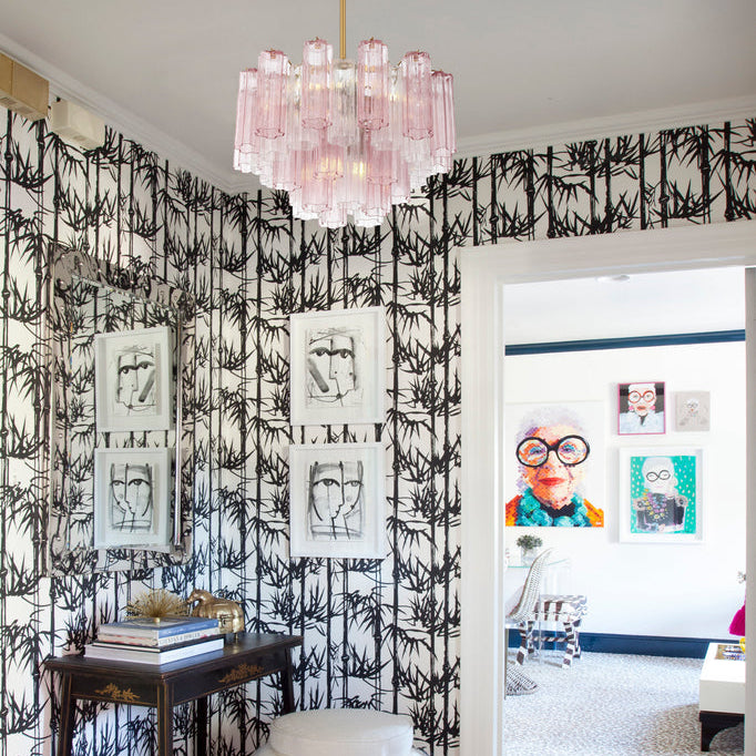 Crystorama Addis 9 Light Aged Brass Chandelier