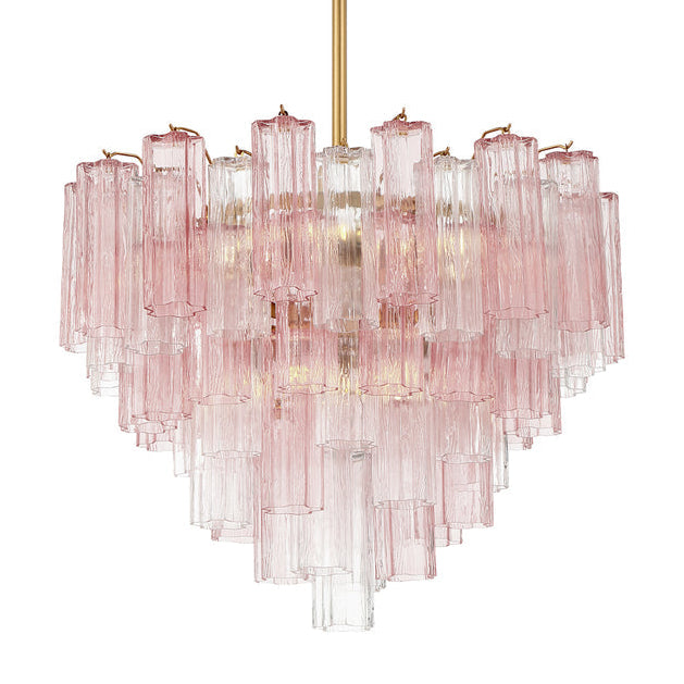 Crystorama Addis 12 Light Aged Brass Chandelier