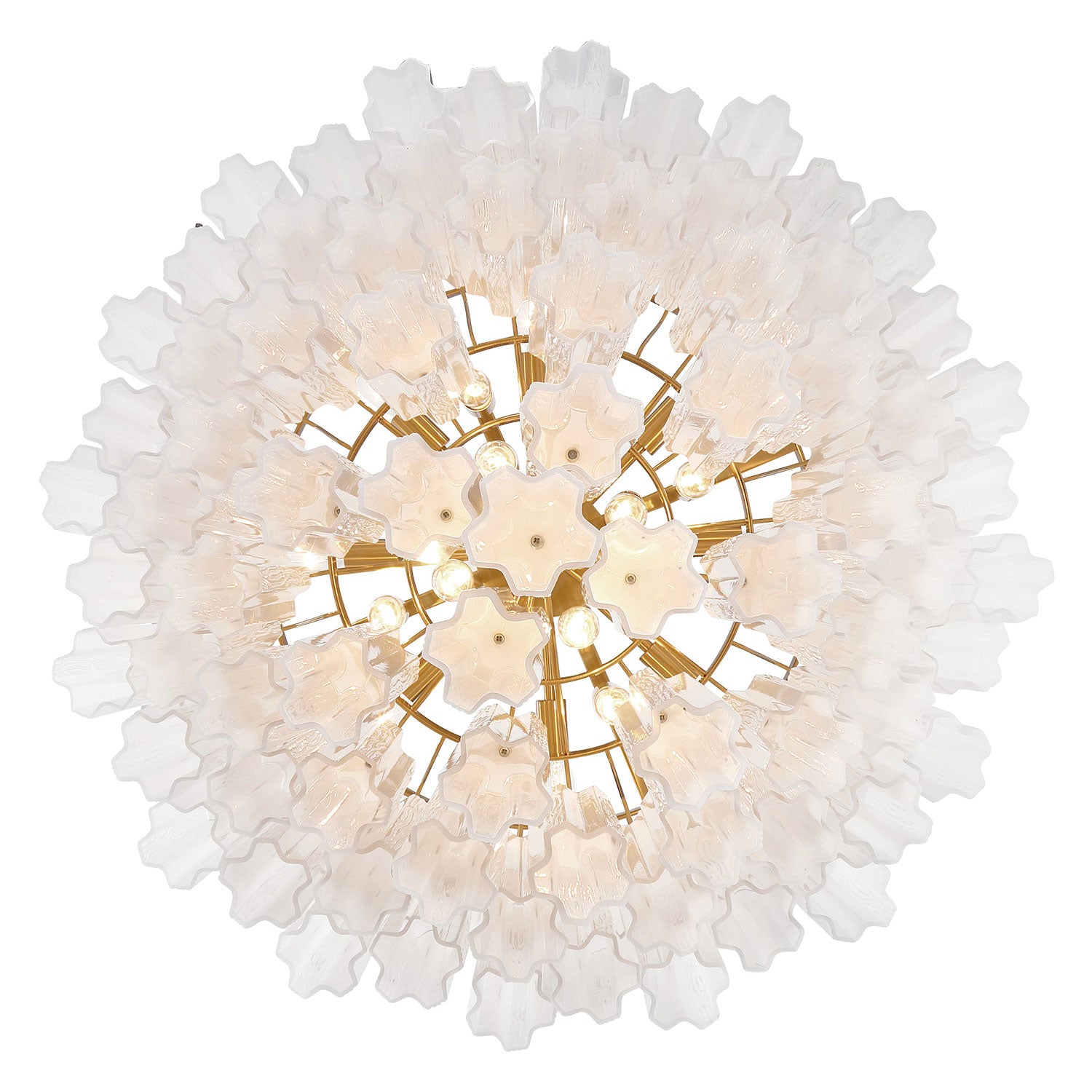 Crystorama Addis 16-Light Chandelier Aged Brass