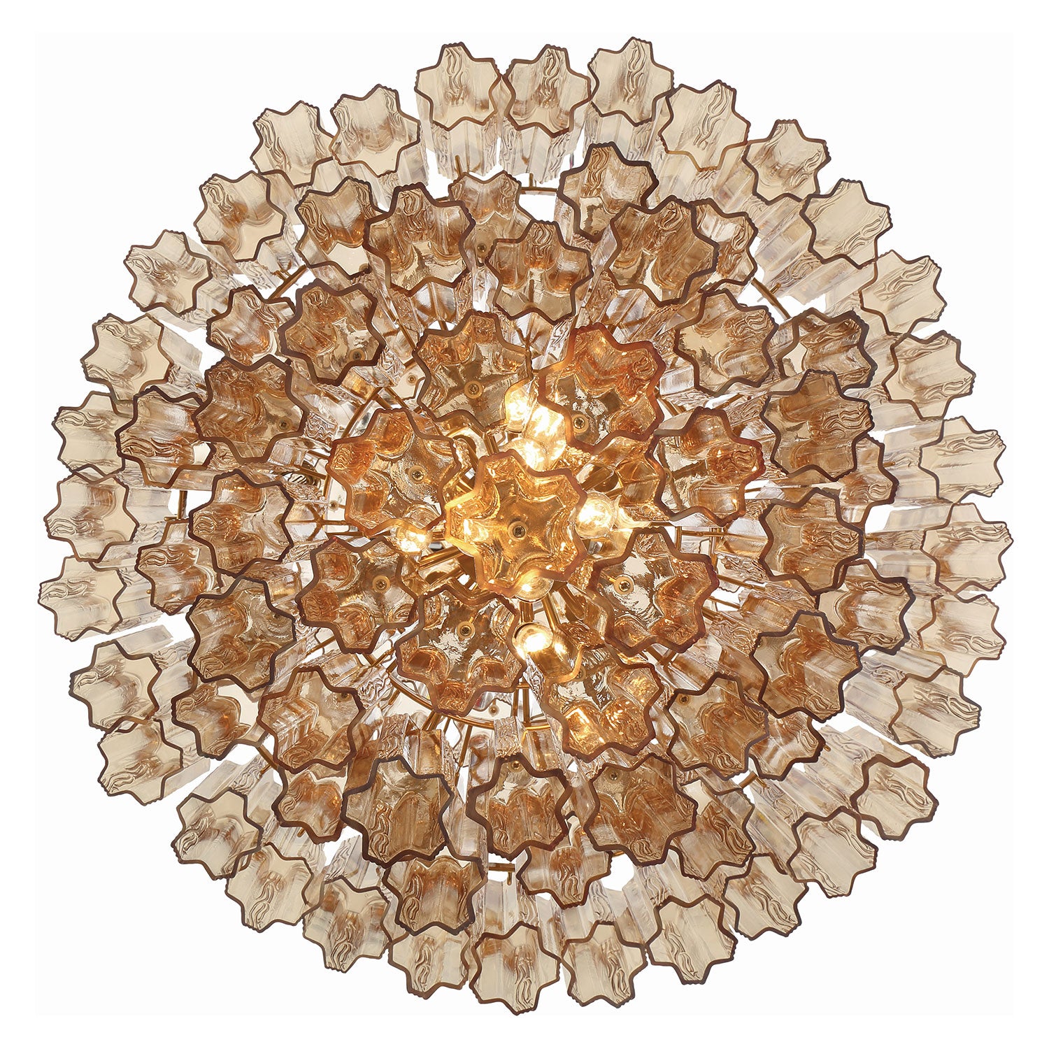 Crystorama Addis Chandelier Gold