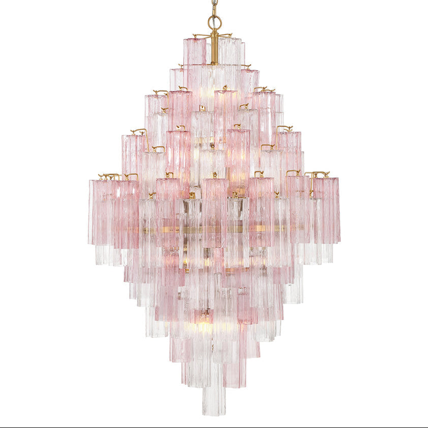 Crystorama Addis 20 Light Aged Brass Chandelier