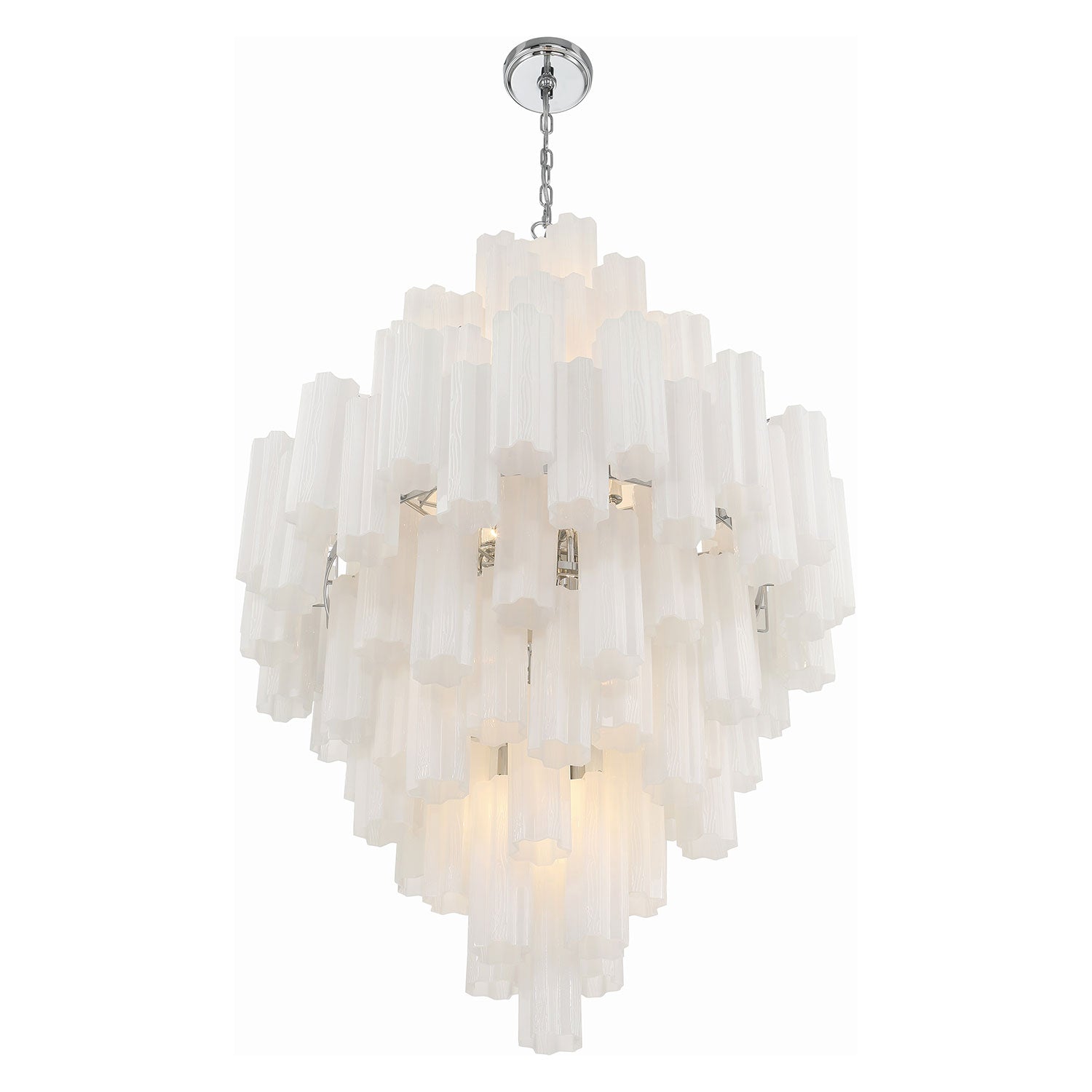Crystorama Addis Chandelier Polished Chrome