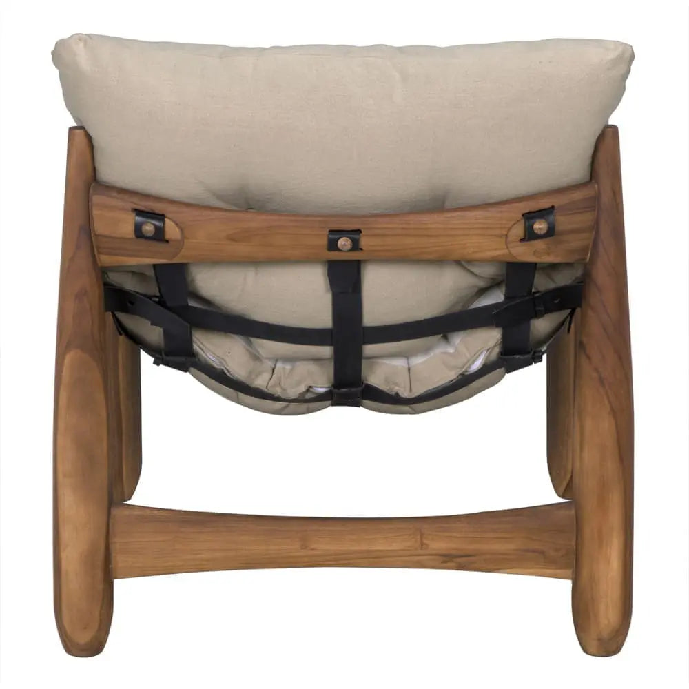 Noir Dante Chair, crafted from teak
