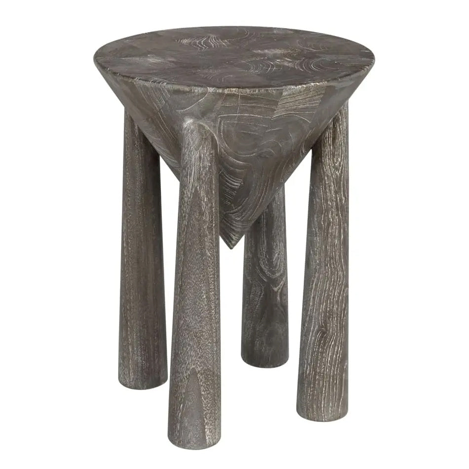Noir Kongo Teak Side Table