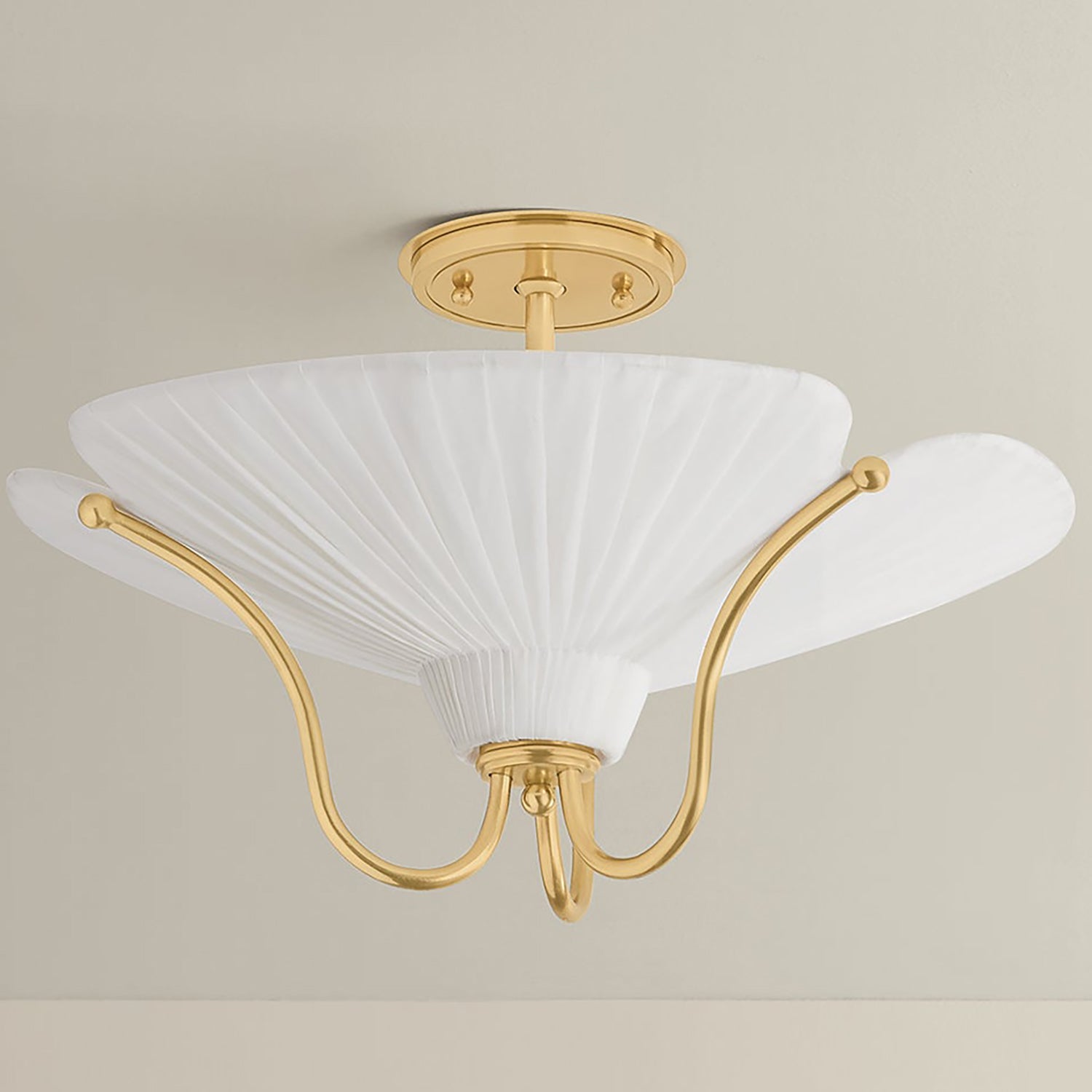 Augusta Hoffman x Hudson Valley Lighting Gerhard Semi Flush Mount