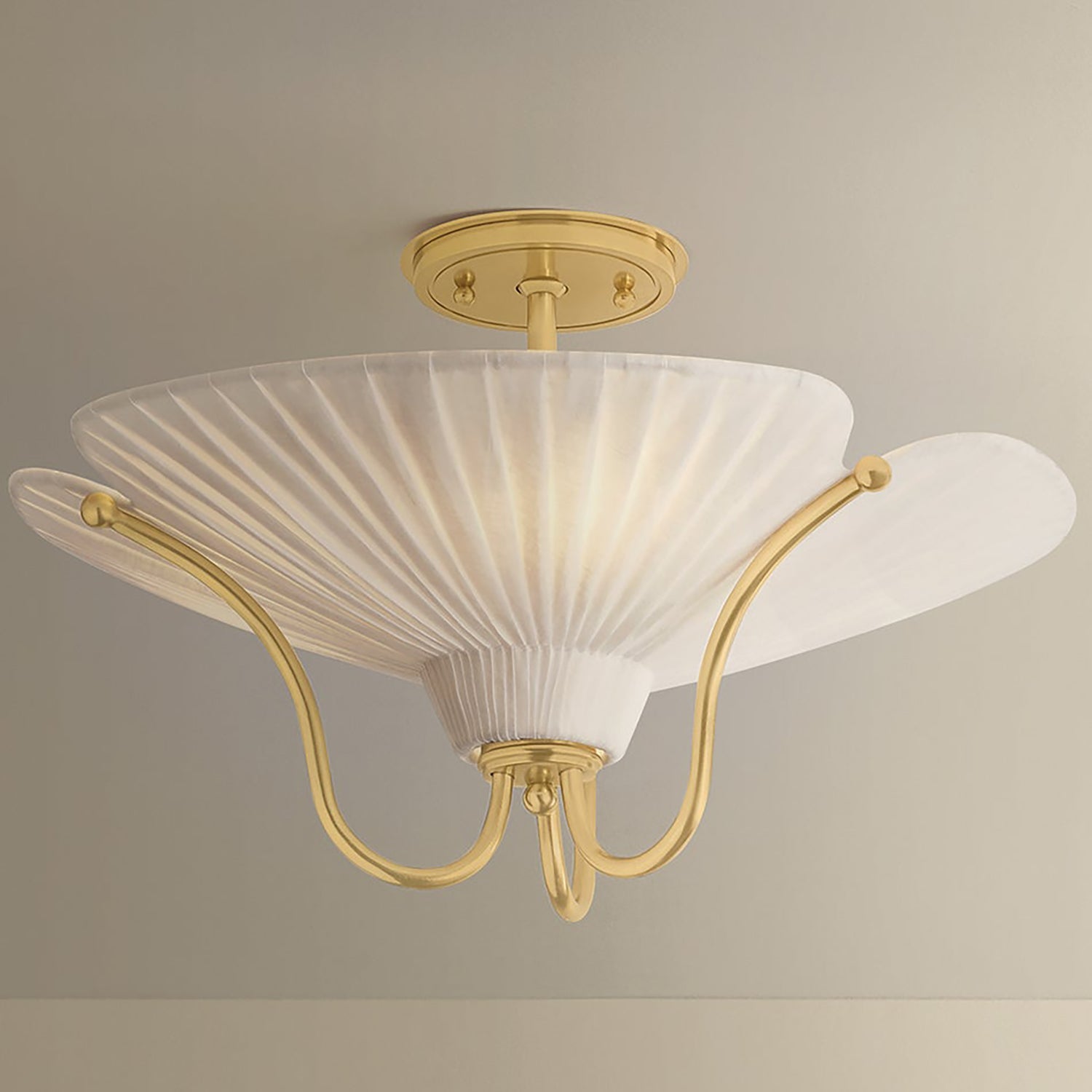 Augusta Hoffman x Hudson Valley Lighting Gerhard Semi Flush Mount