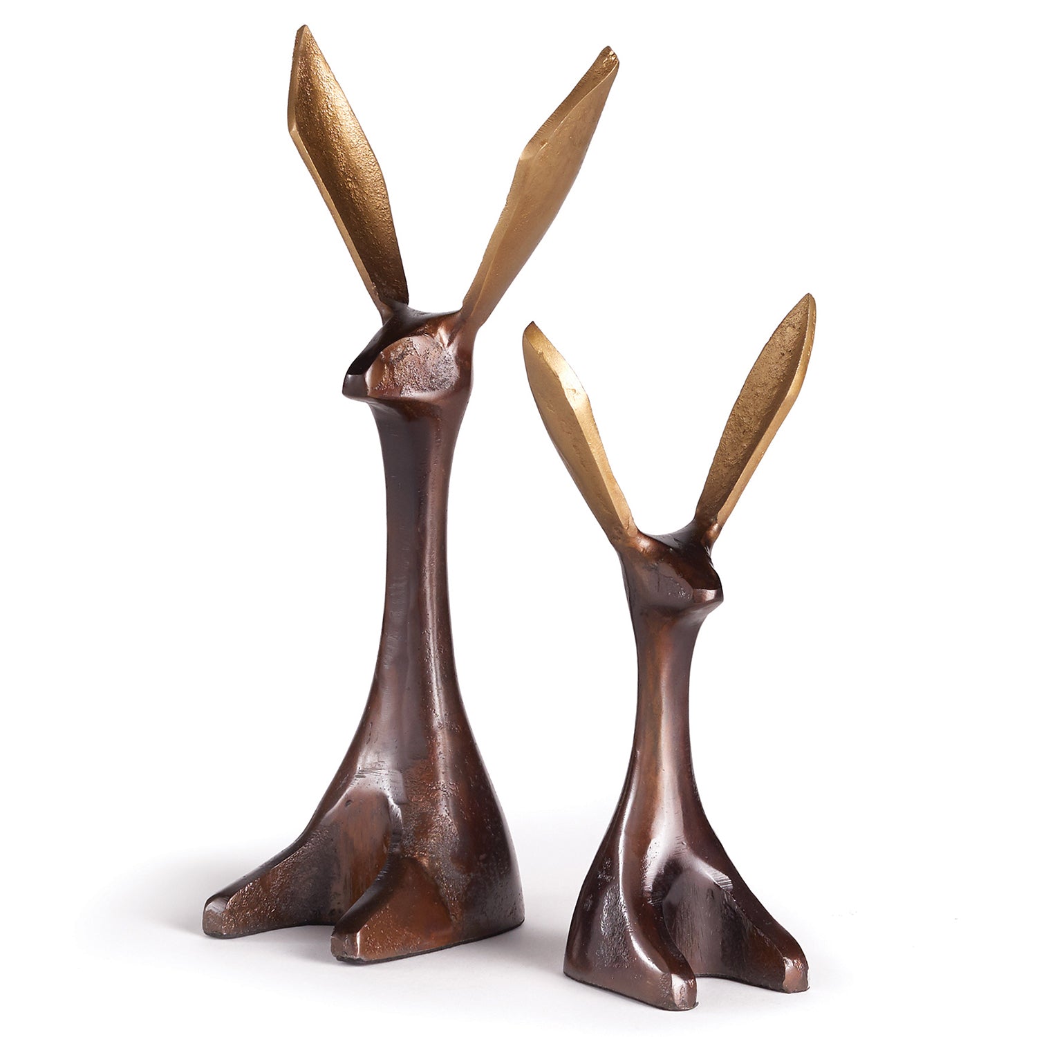 Jackrabbit Black Figurine Set of 2