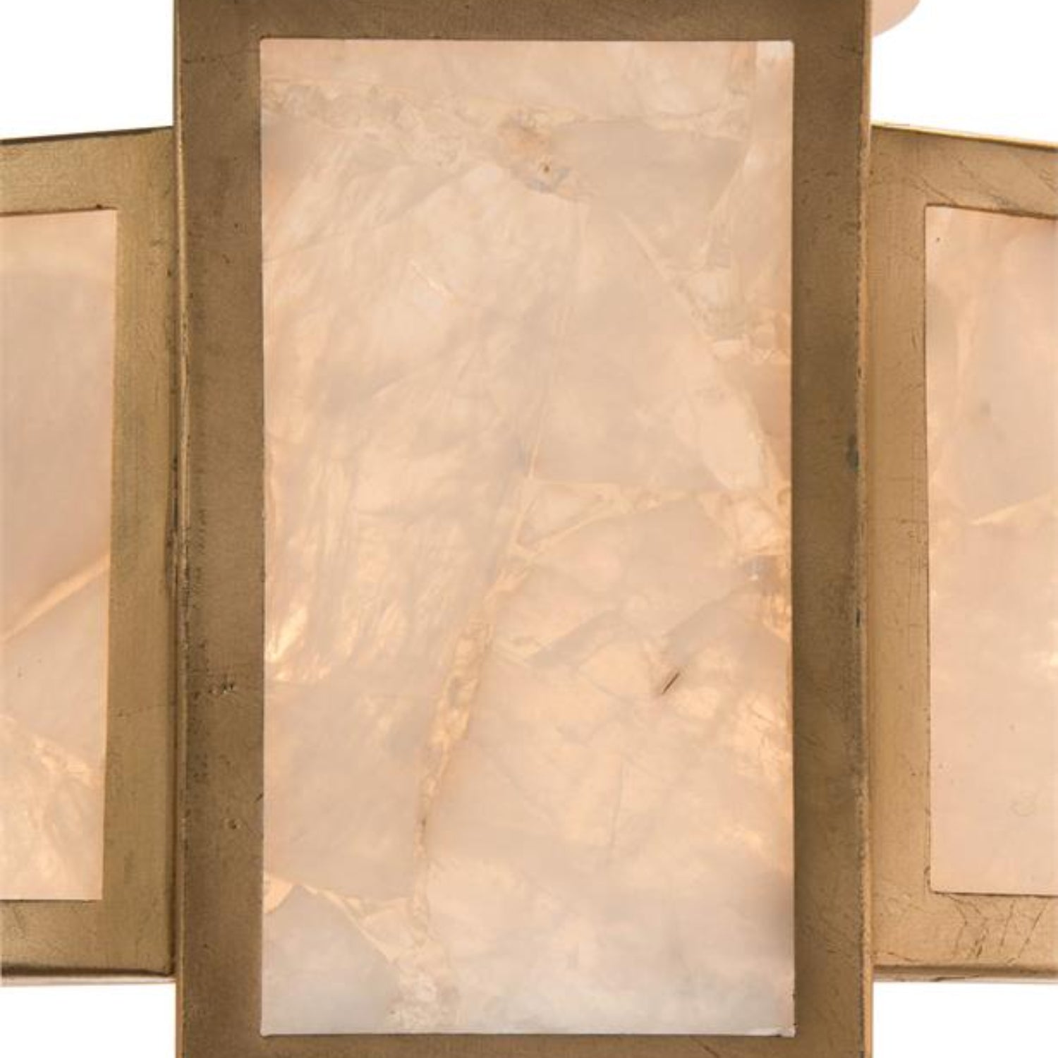 John Richard Calcite Panel Six-Light Semi-Flush
