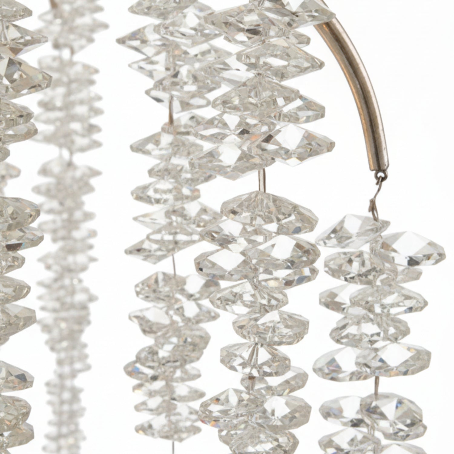 John Richard Cascading Crystal Six-Light Chandelier