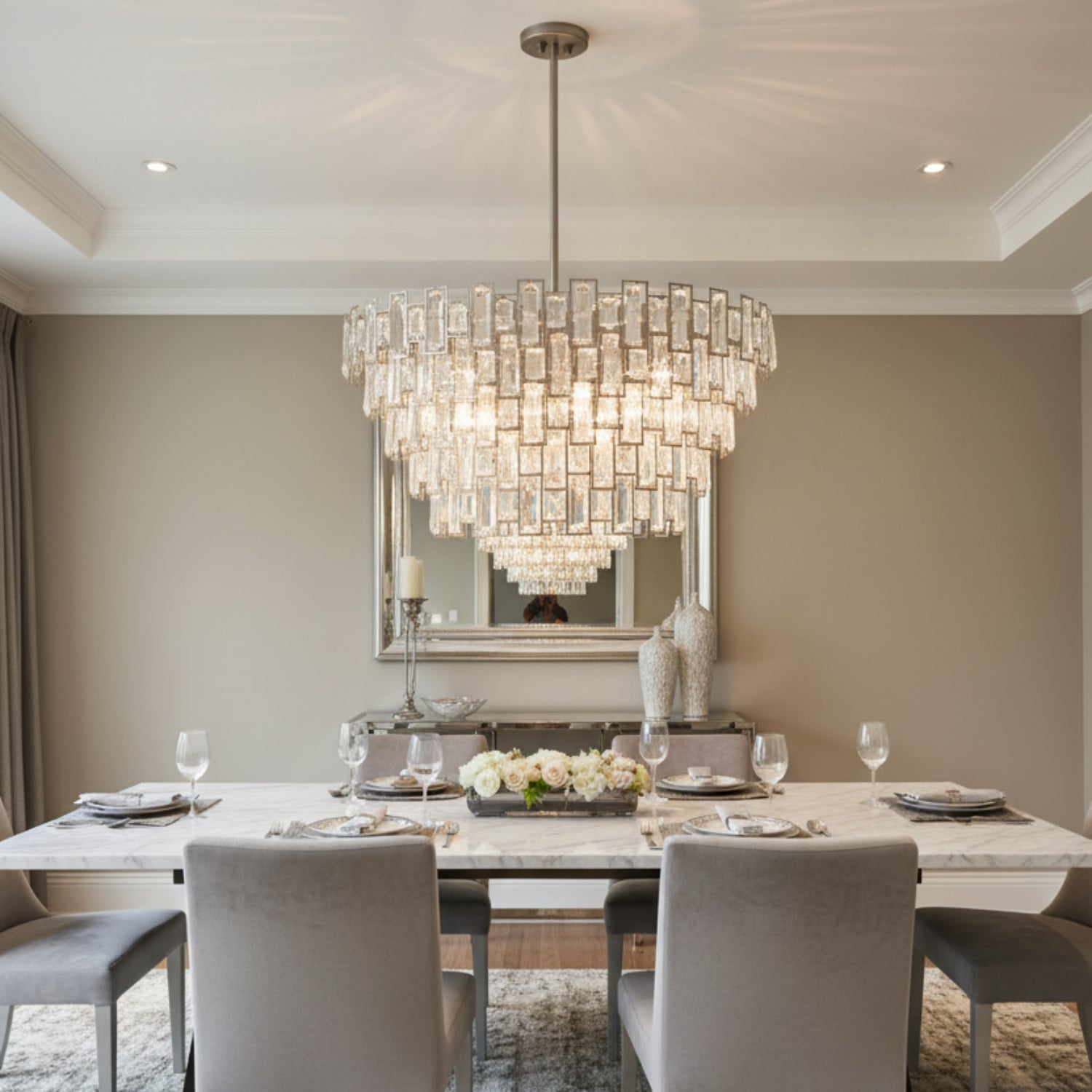 John Richard Sovereign Sixteen-Light Chandelier