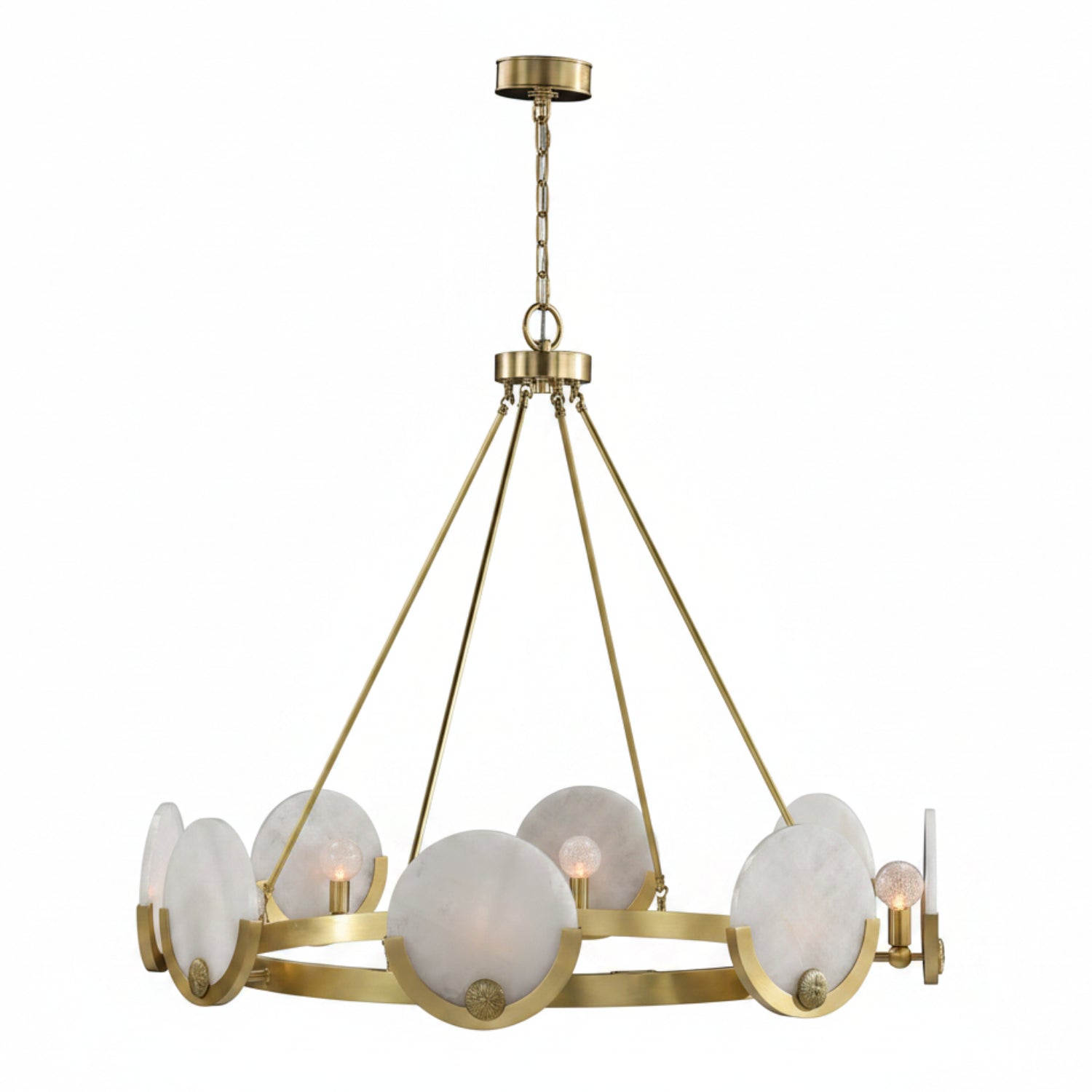 John Richard Astralis Eight-Light Chandelier