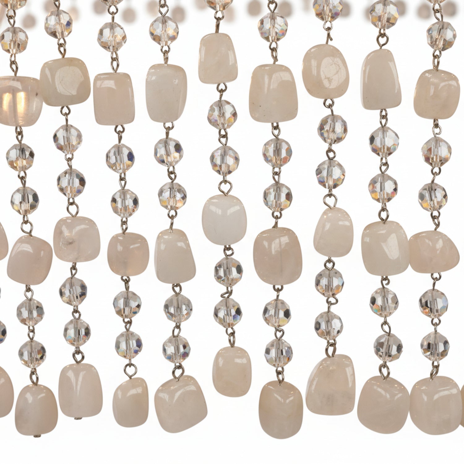John Richard Crystal Veil Twelve-Light Chandelier