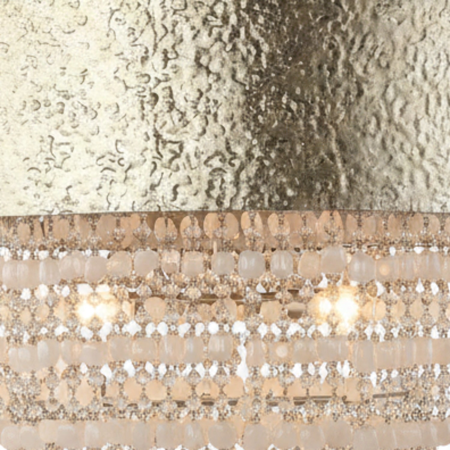 John Richard Crystal Veil Twelve-Light Chandelier