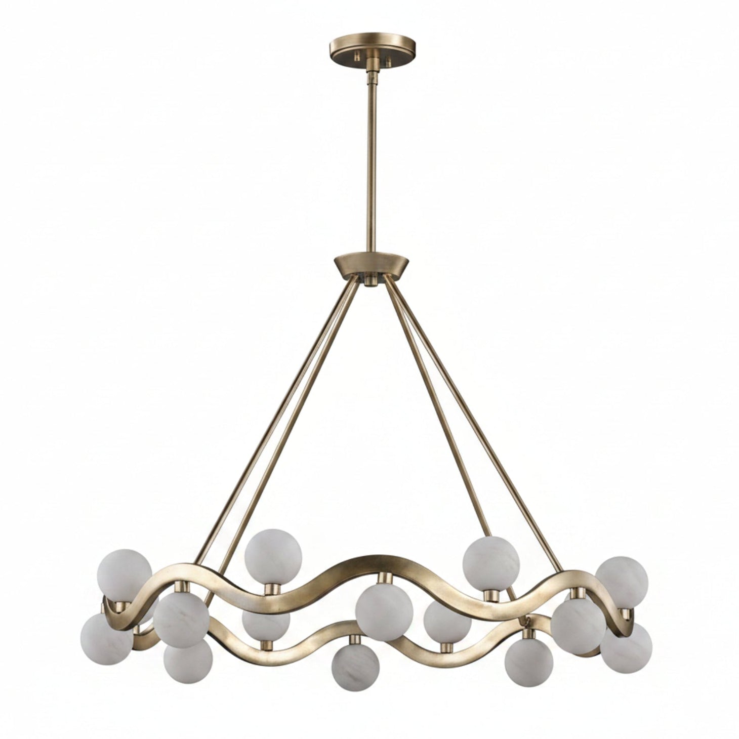 John Richard Cantus Sixteen-Light Chandelier