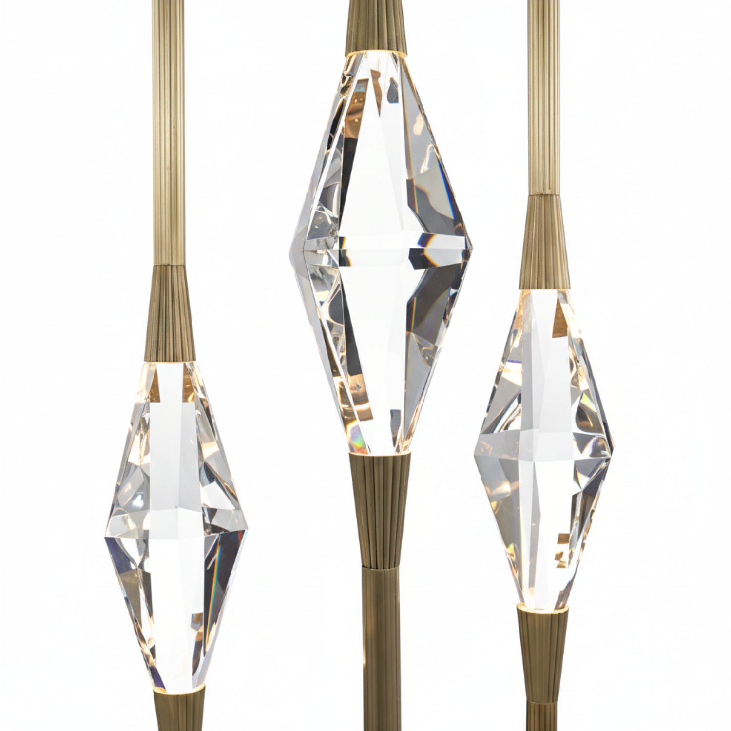 John Richard Sprezzatura Twelve-Light Horizontal Chandelier