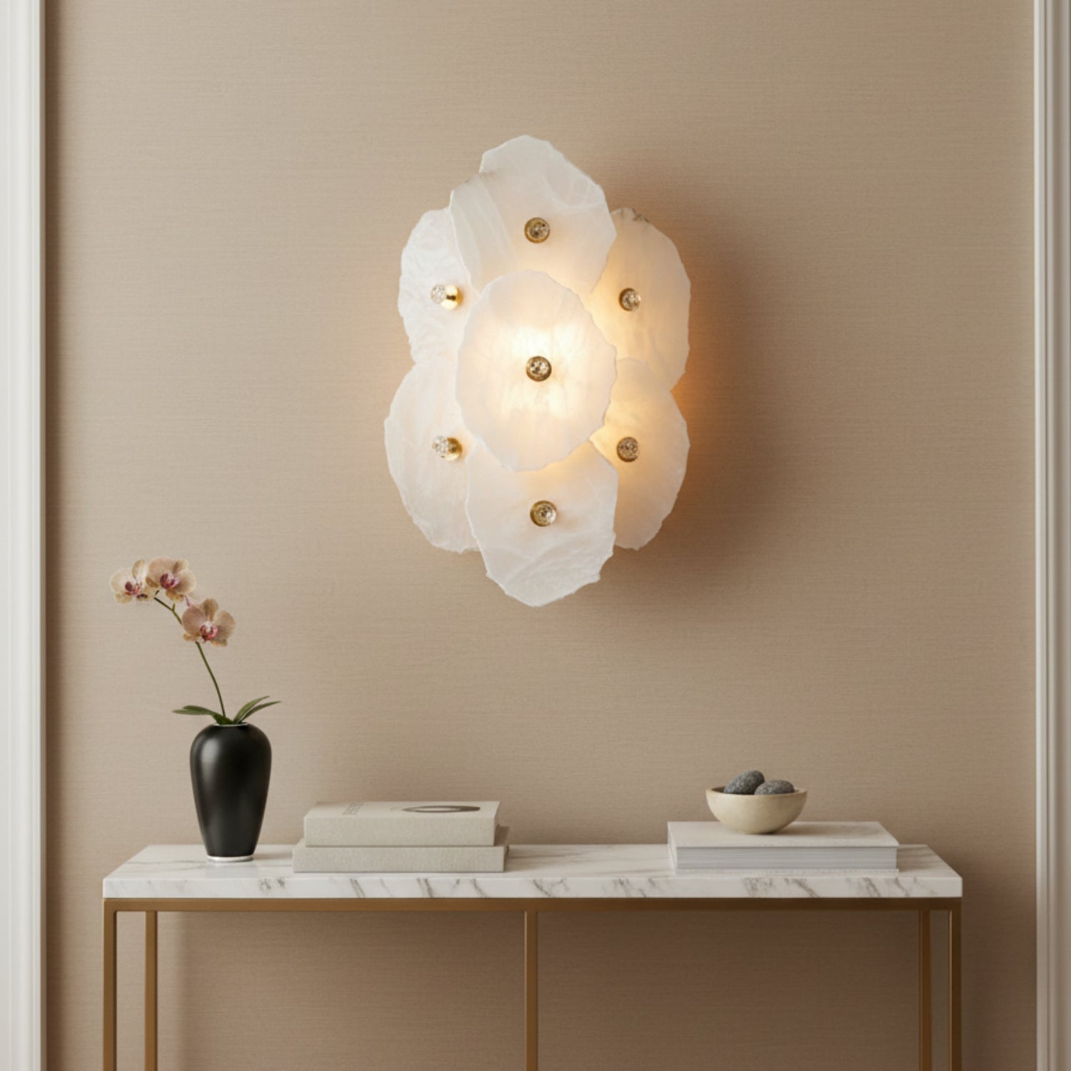 John Richard Montserrat Two-Light Wall Sconce