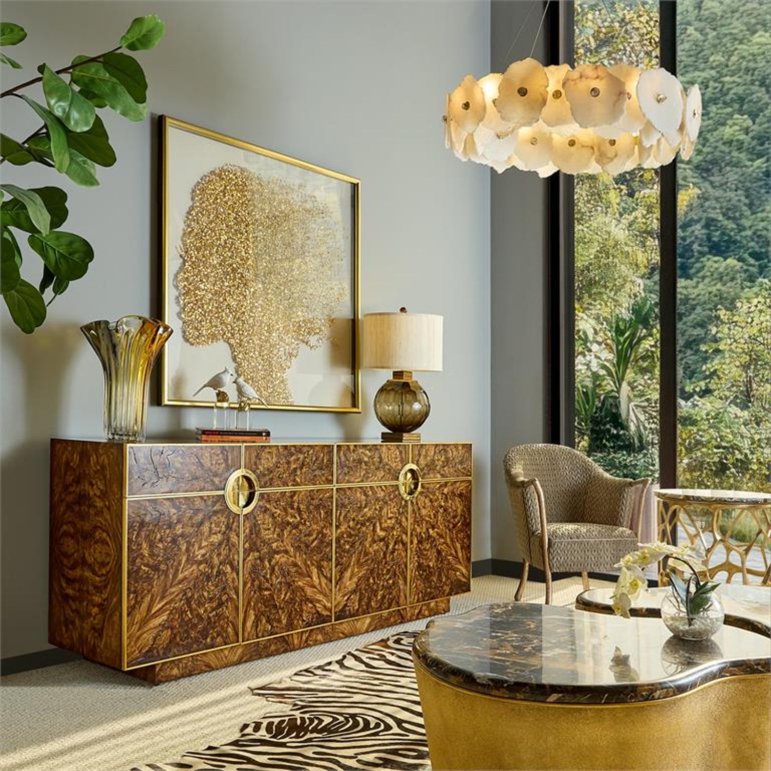 John Richard Montserrat Sixteen-Light Chandelier