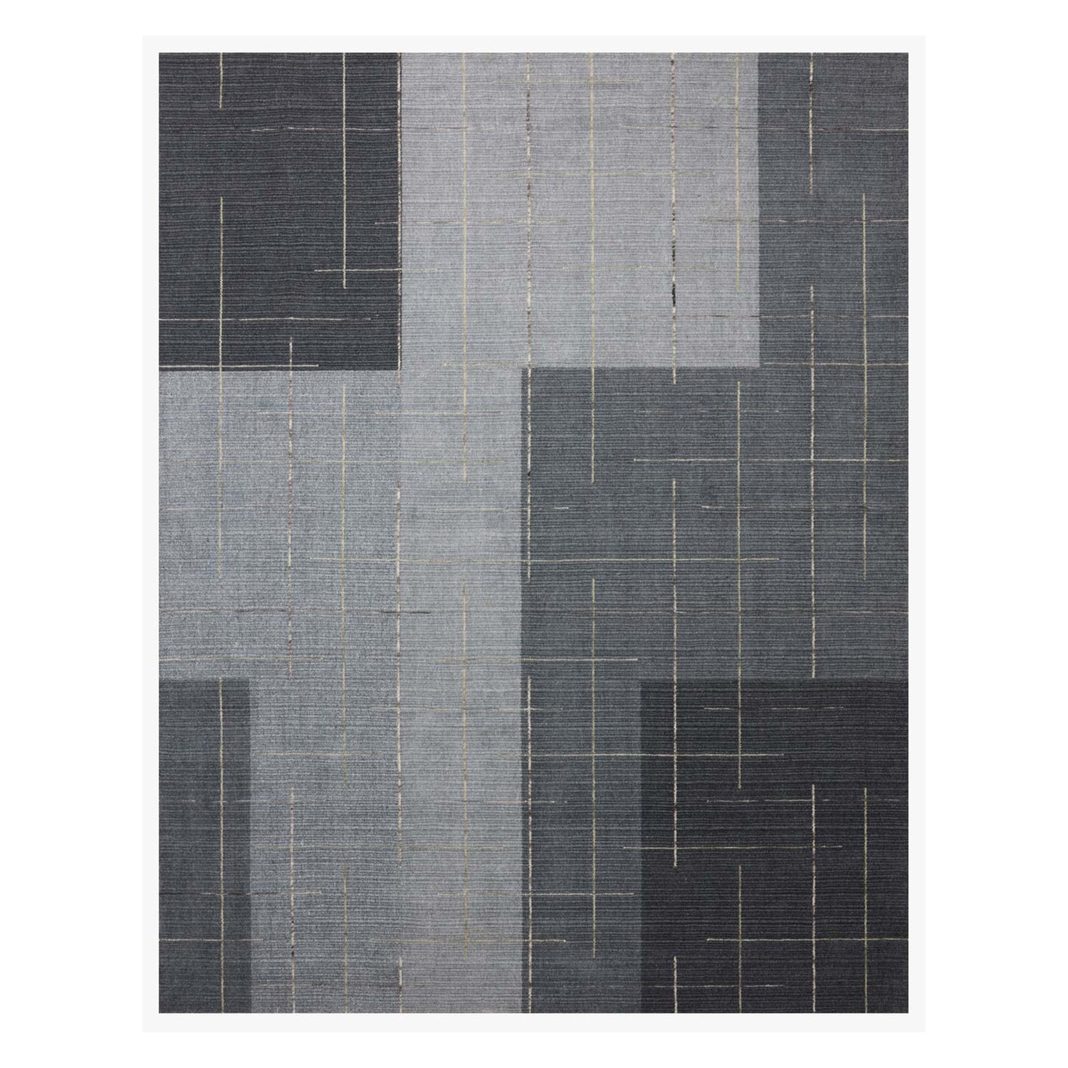 Loloi Allstair Slate/Natural Hand Loomed Rug