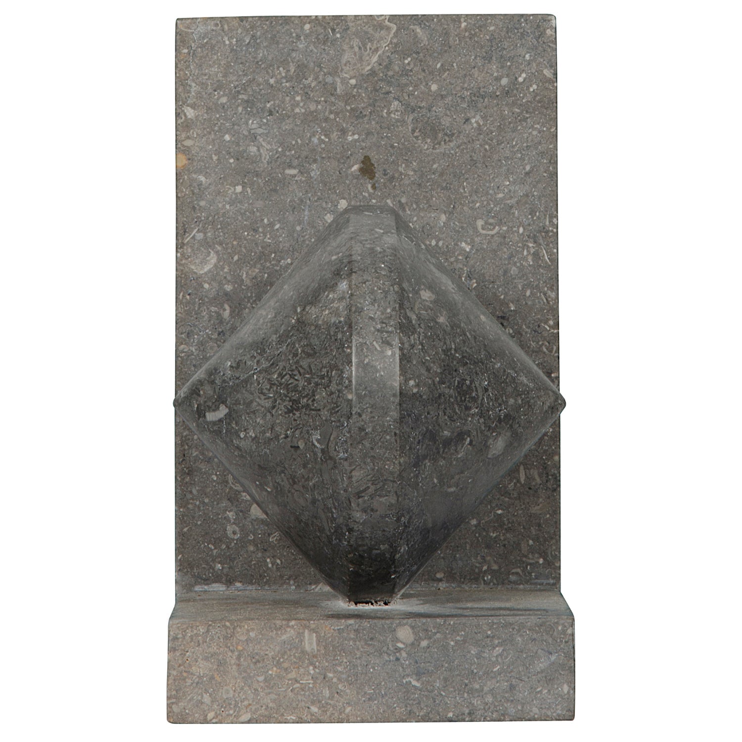 Noir Marble Bookend Set