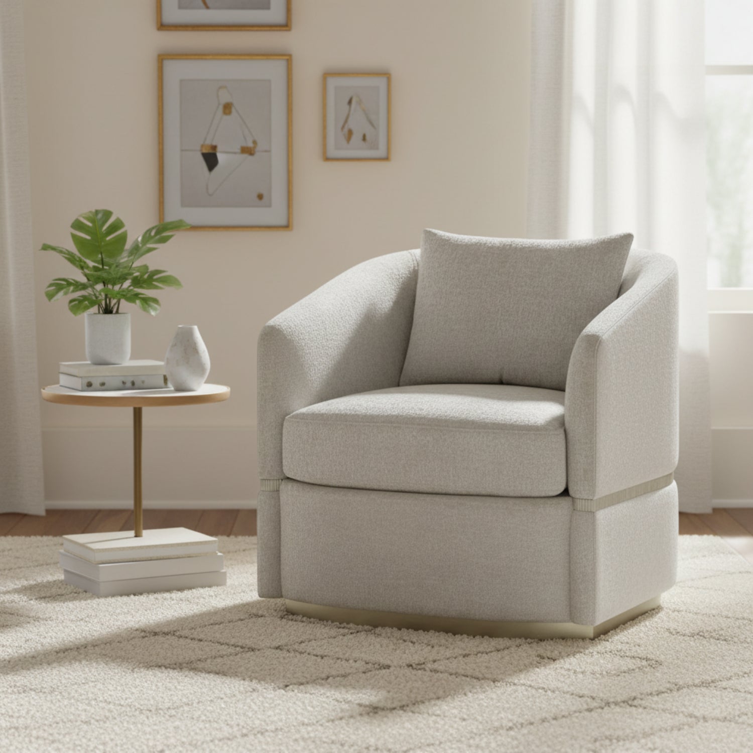 John Richard Chelsea Swivel Chair