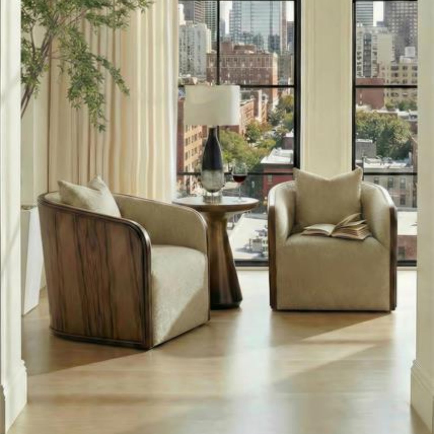 John Richard Manila 3040 Swivel Chair