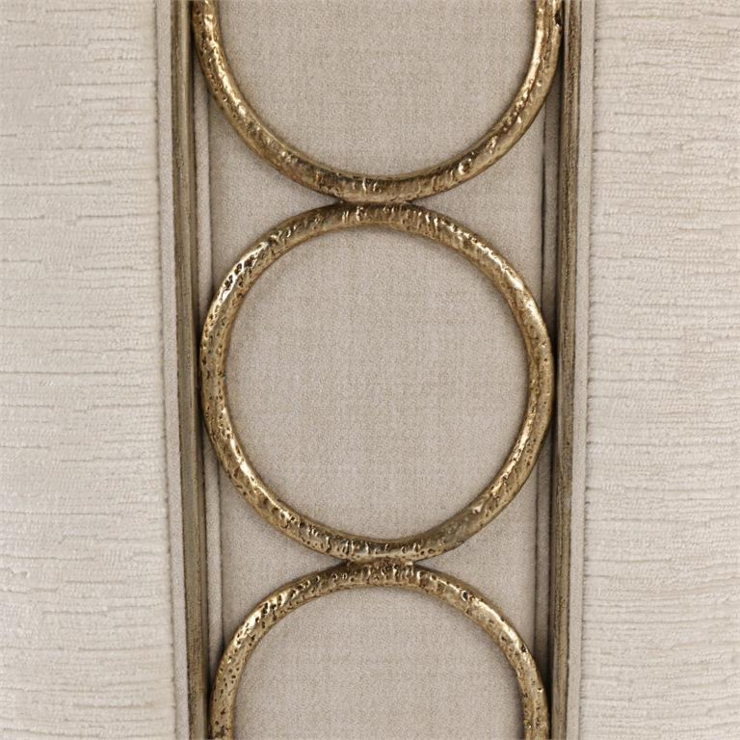 John Richard Bangle Silver White Dining Chair