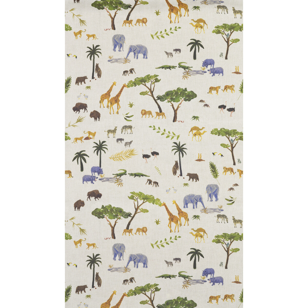 Andrew Martin x Kravet Couture Animal Multi Wallpaper