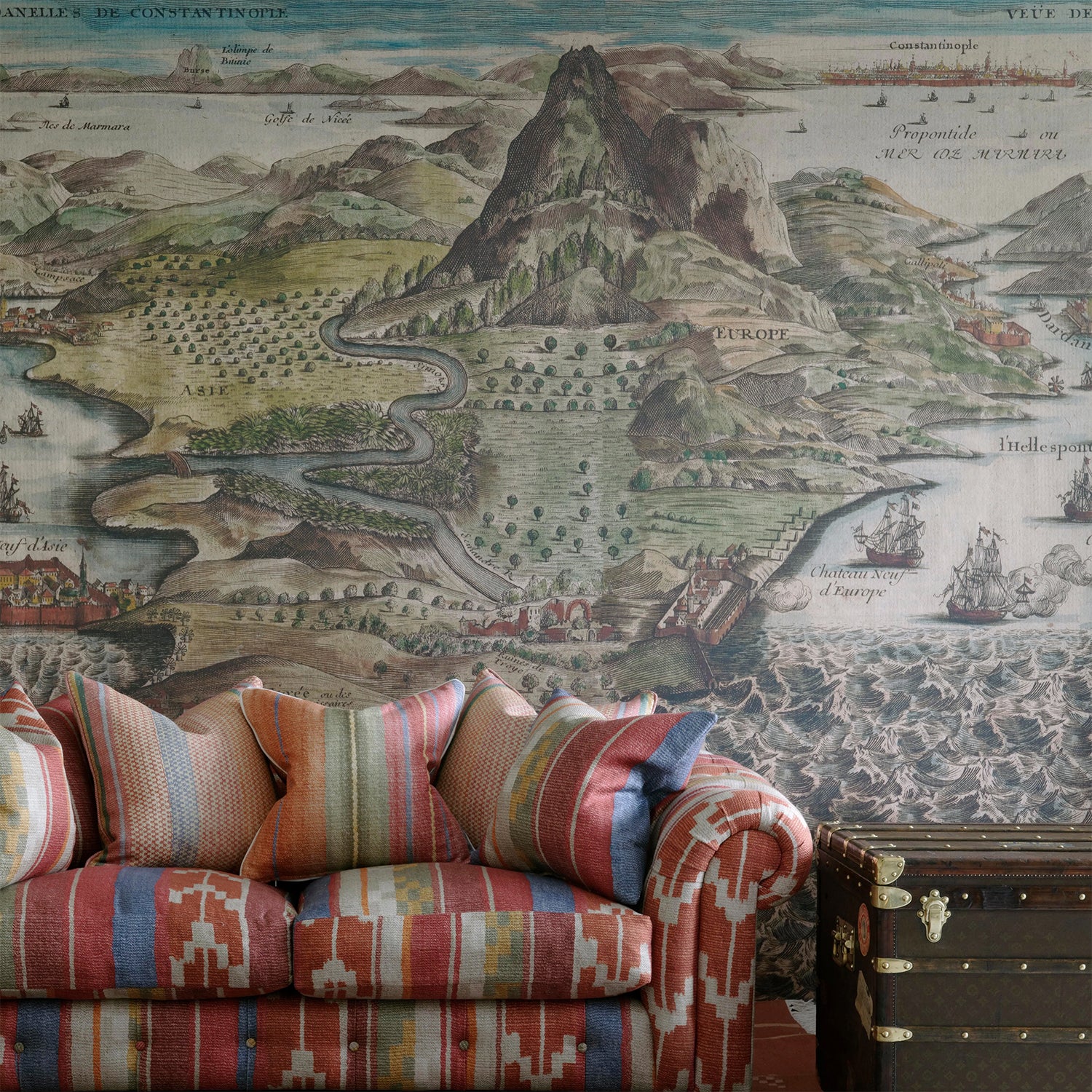 Andrew Martin x Kravet Couture Constantinople 316 Wallpaper