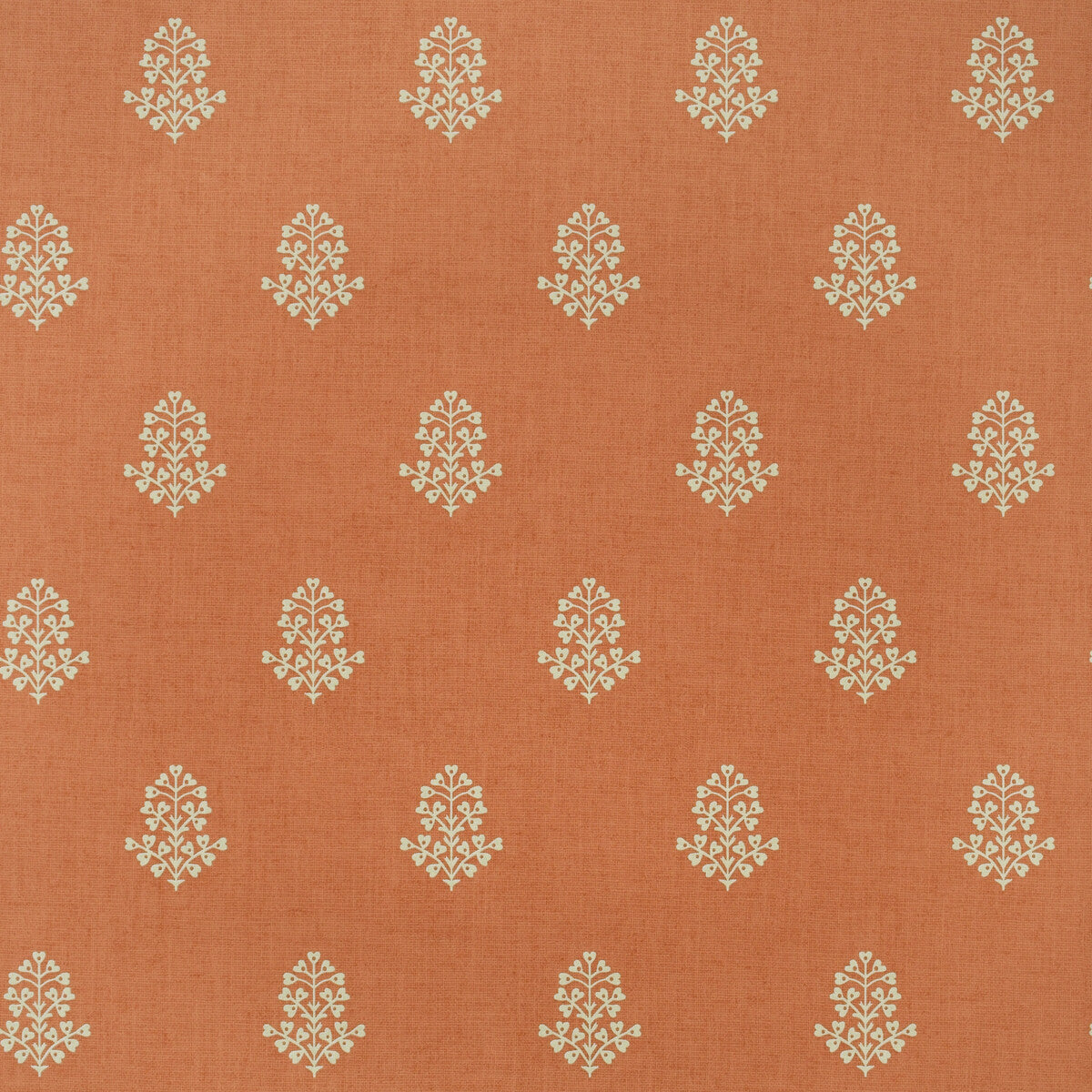 Andrew Martin x Kravet Couture Cow Parsley Clementine Wallpaper