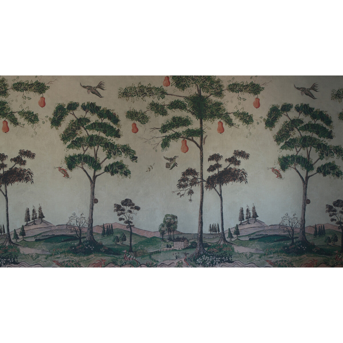 Andrew Martin x Kravet Couture Mythical Land Vellum Wallpaper