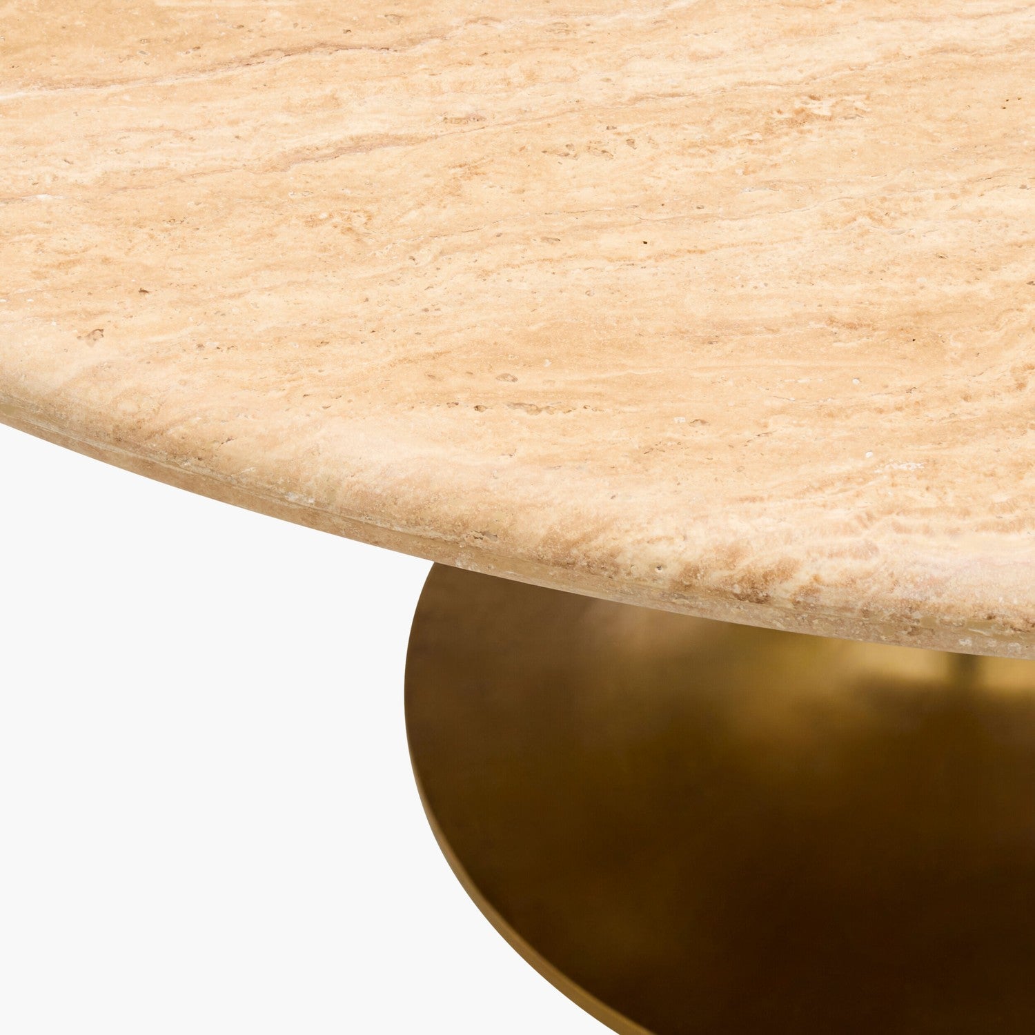 Anatalia Travertine Dining Table