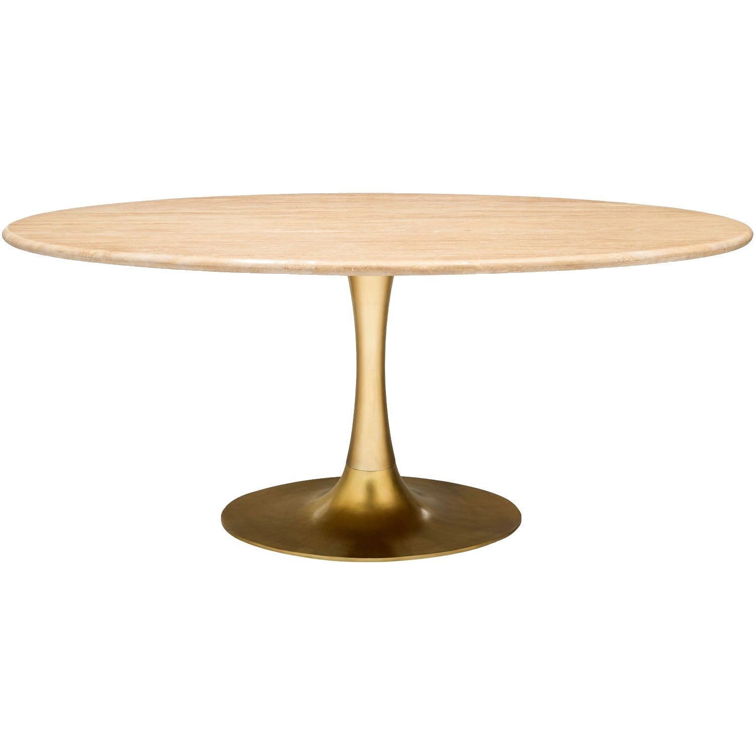Anatalia Travertine Dining Table