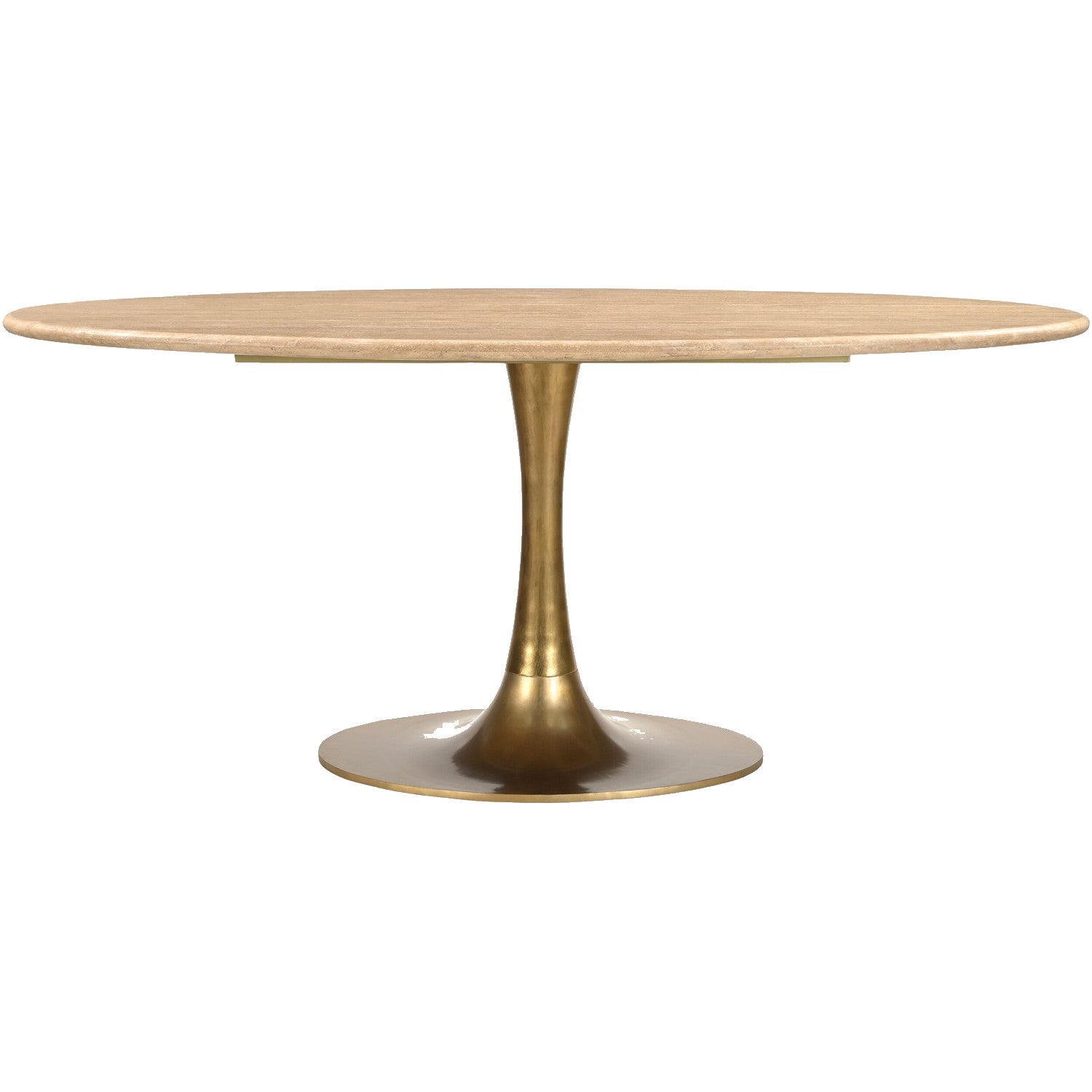 Anatalia Travertine Dining Table