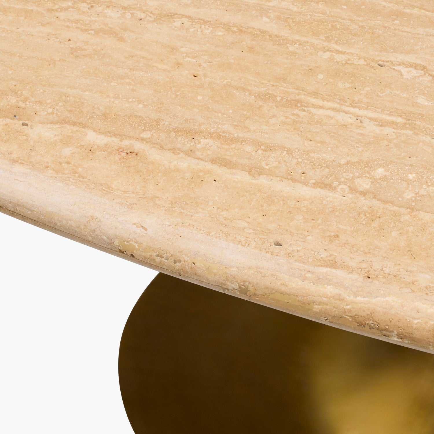 Anatalia Travertine Dining Table
