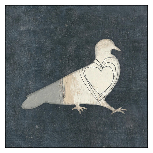 Sugarboo & Co Bird With Big Heart Gallery Wrap Art Print