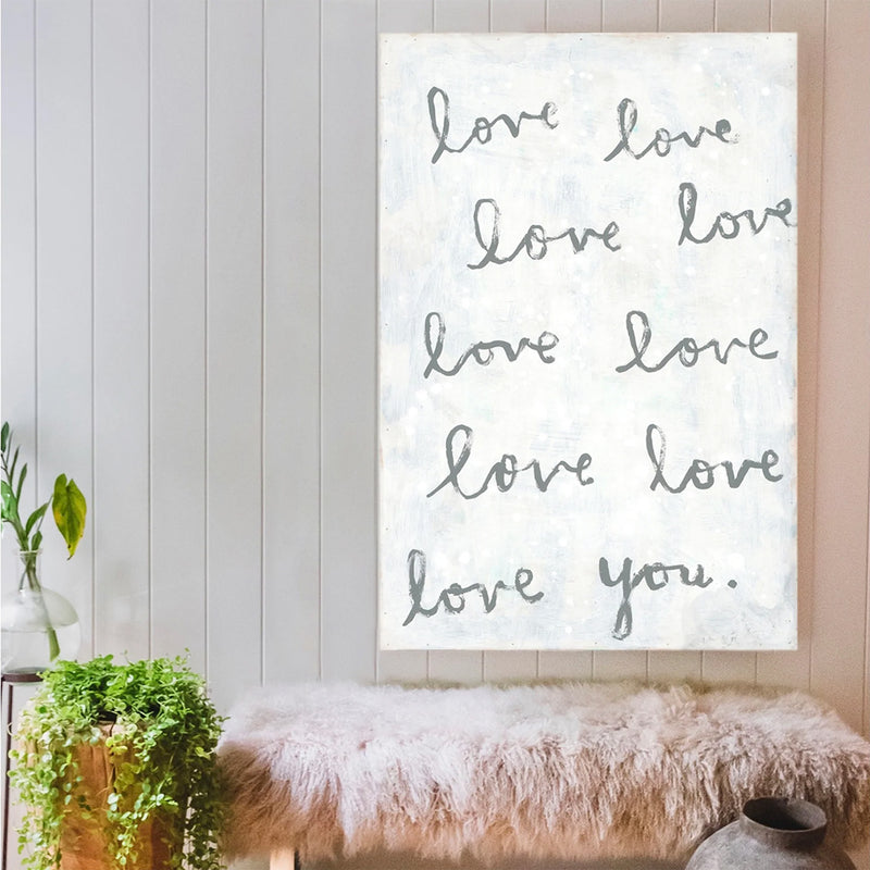 Sugarboo & Co Whole Lot Of Love Gallery Wrap Art Print