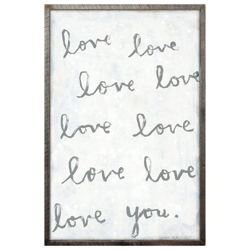 Sugarboo & Co Whole Lot Of Love Framed Art Print
