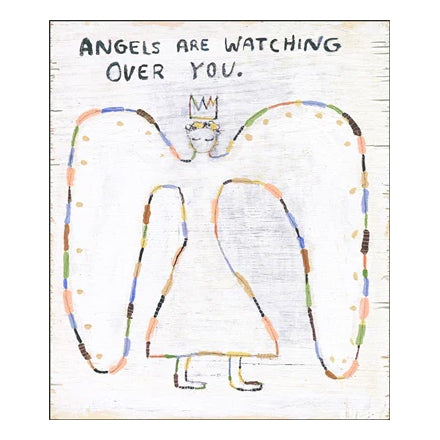 Sugarboo & Co Angels Are Watching Gallery Wrap Art Print