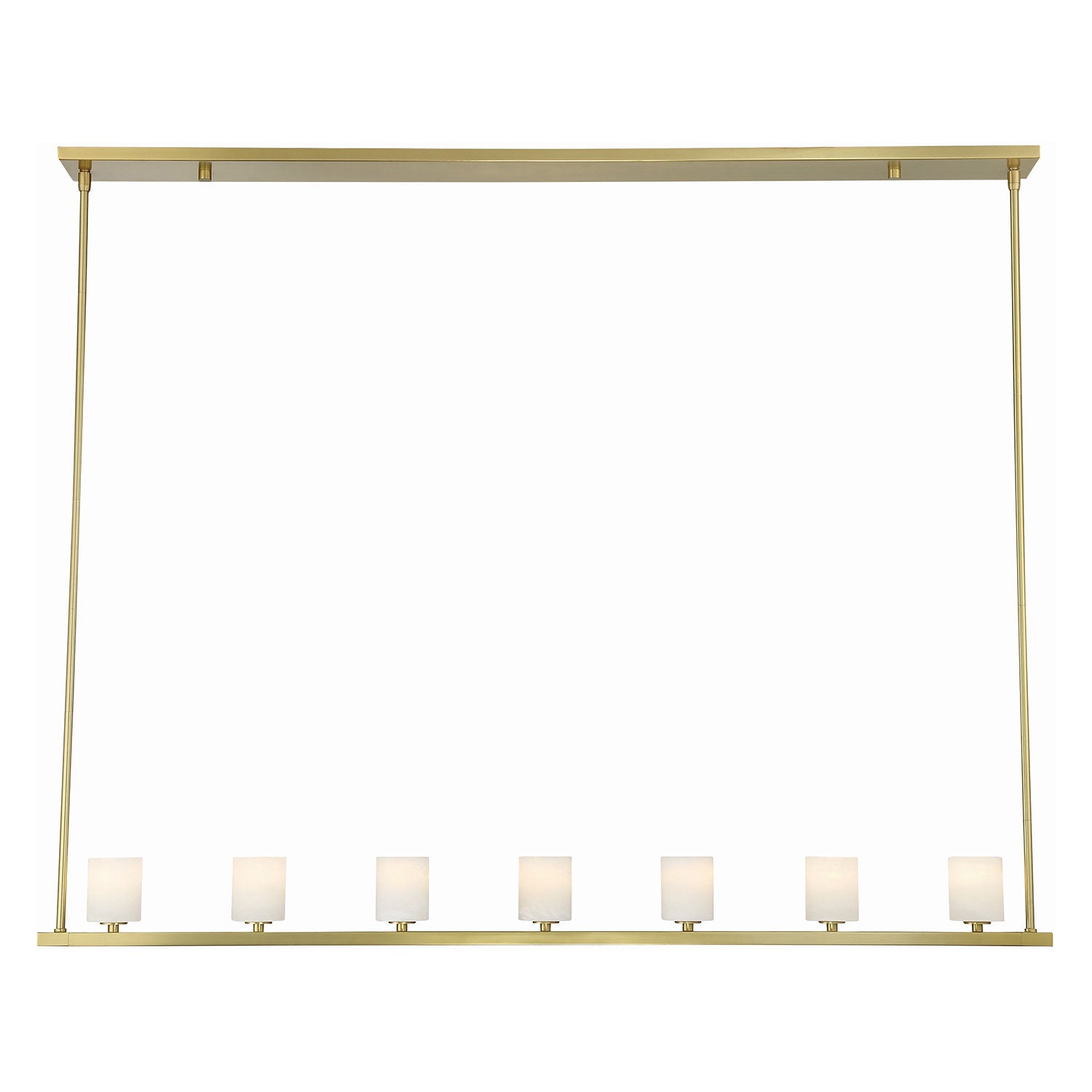 Crystorama Aragon Linear Chandelier