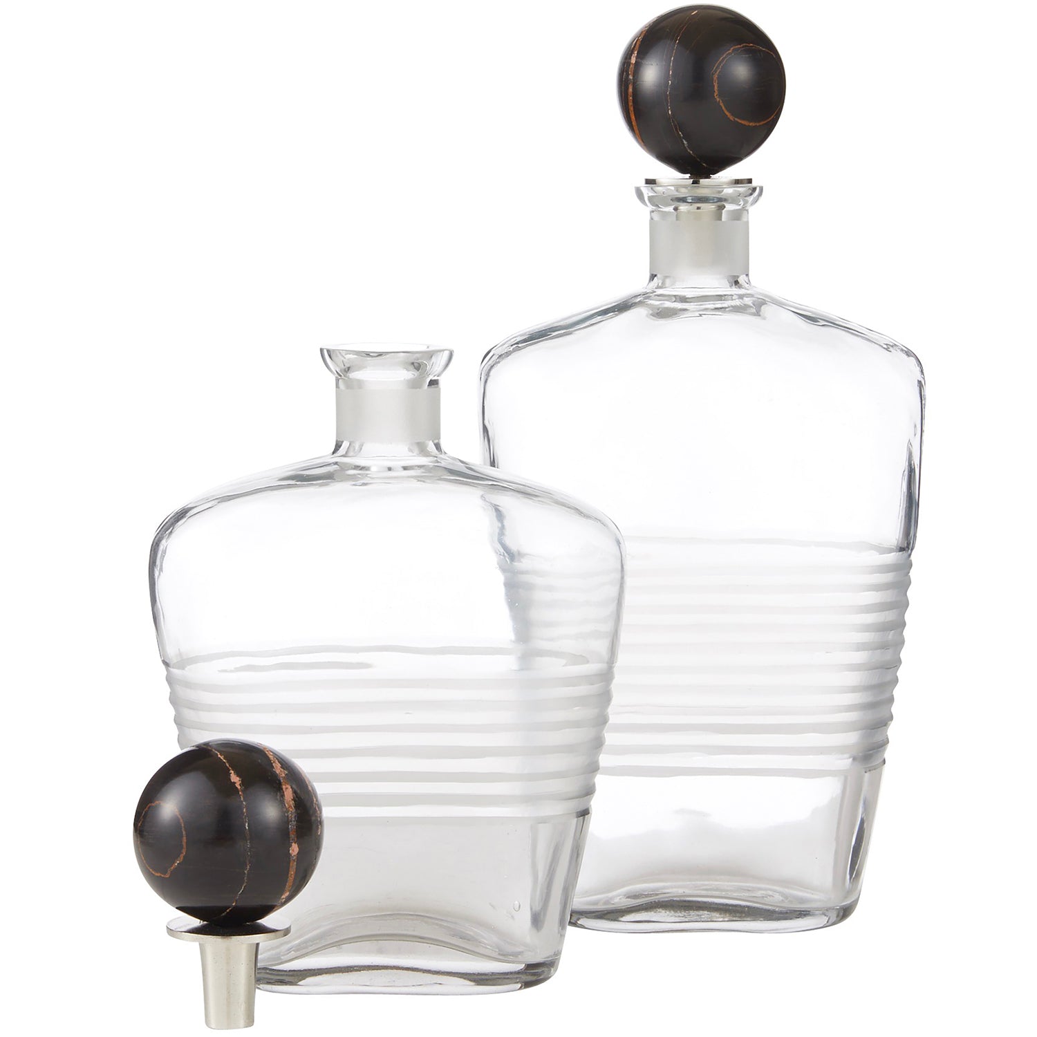 Arteriors Eaves Decanter Set of 2