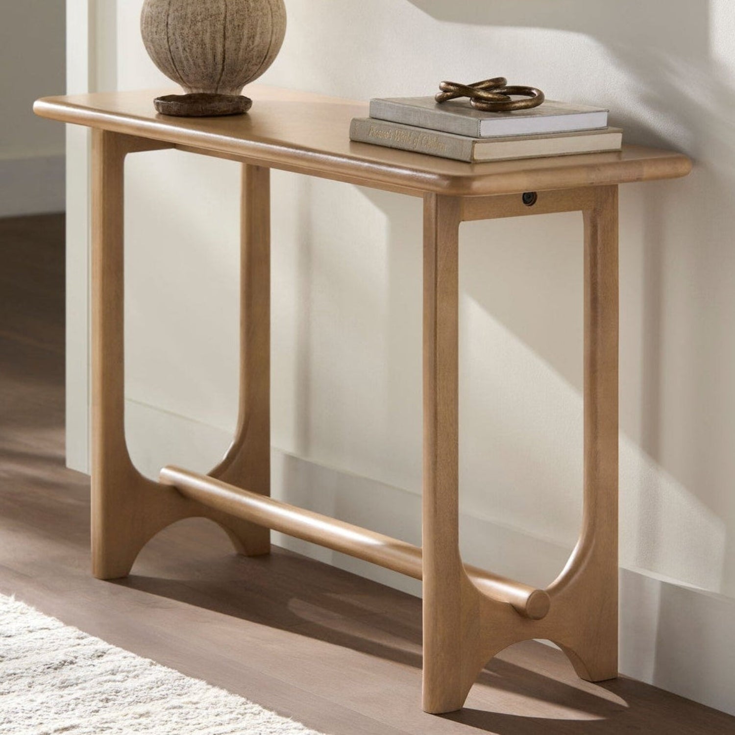 Arland Mango Wood Console Table