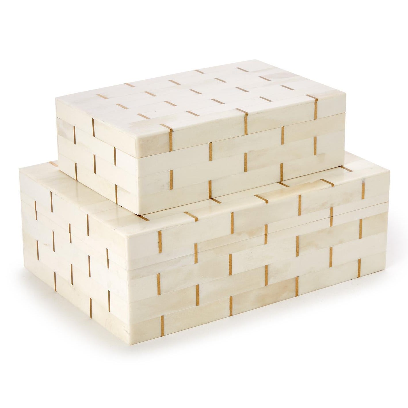 Monaco Vendome Covered Box Set of 2