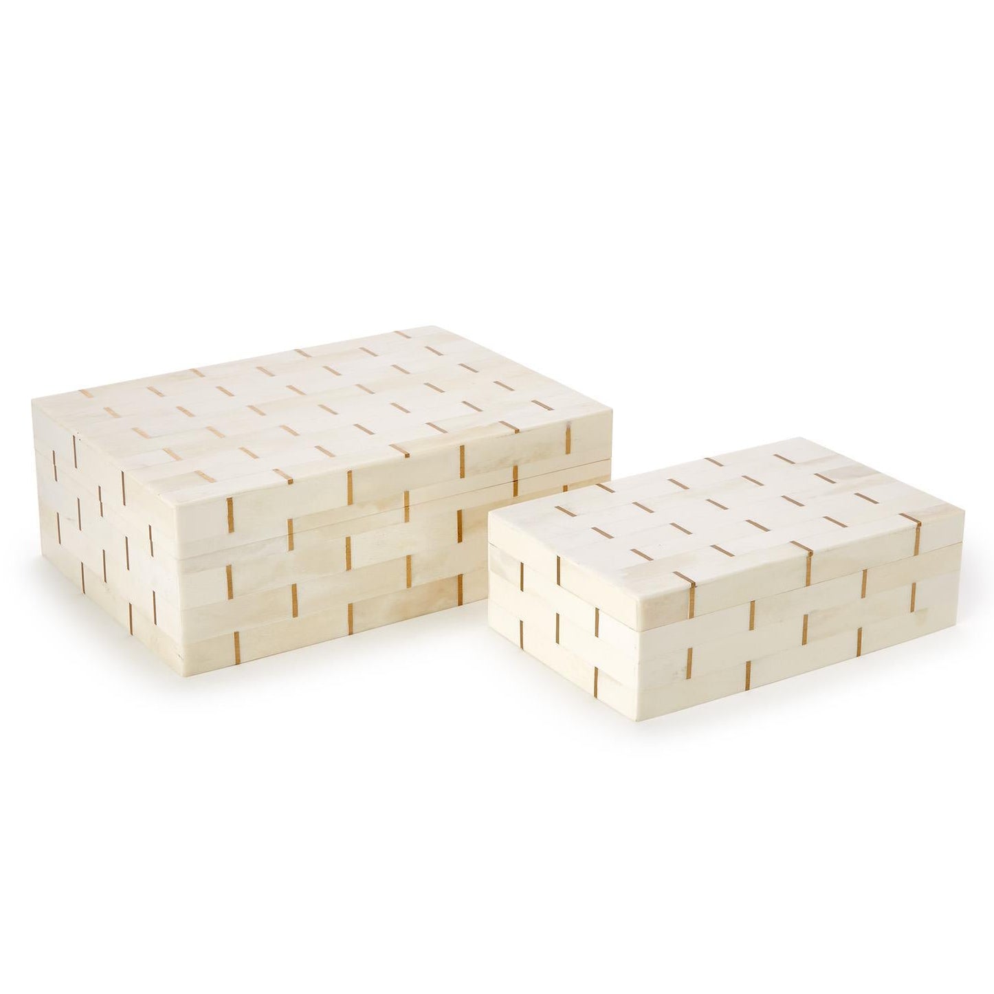 Monaco Vendome Covered Box Set of 2