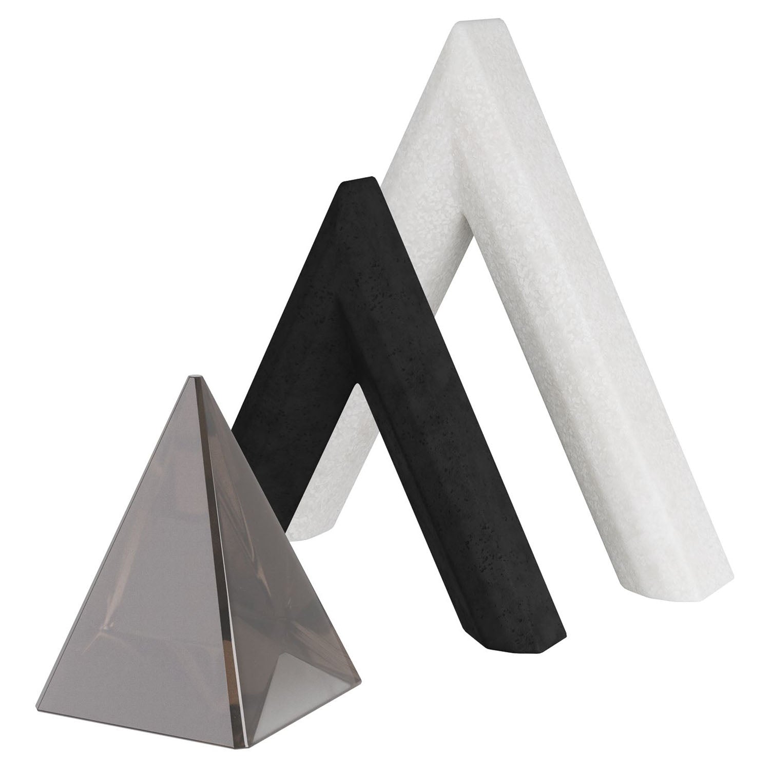 Arteriors Xiomara Sculpture Set of 3
